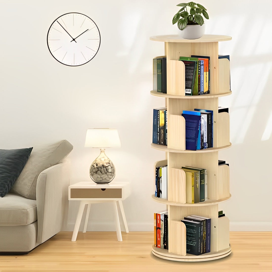 'Kai' Bookshelf Tower